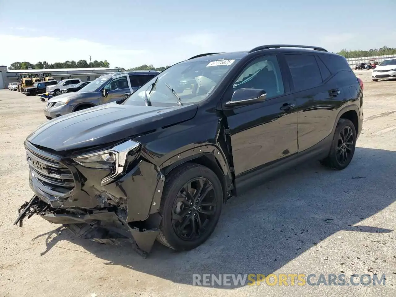 1 Photograph of a damaged car 3GKALVEV3LL264483 GMC TERRAIN 2020