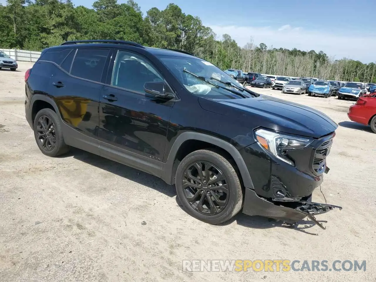 4 Photograph of a damaged car 3GKALVEV3LL264483 GMC TERRAIN 2020