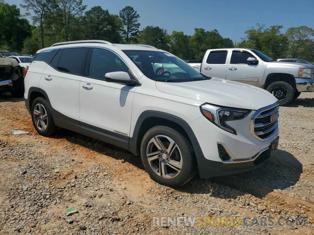 4 Фотография поврежденного автомобиля 3GKALVEV4LL122837 GMC TERRAIN 2020