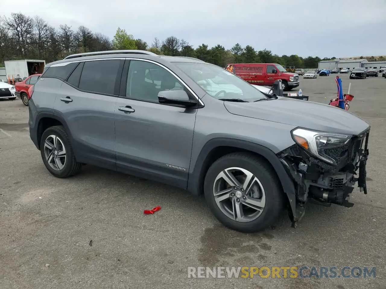 4 Фотография поврежденного автомобиля 3GKALVEV4LL202106 GMC TERRAIN 2020