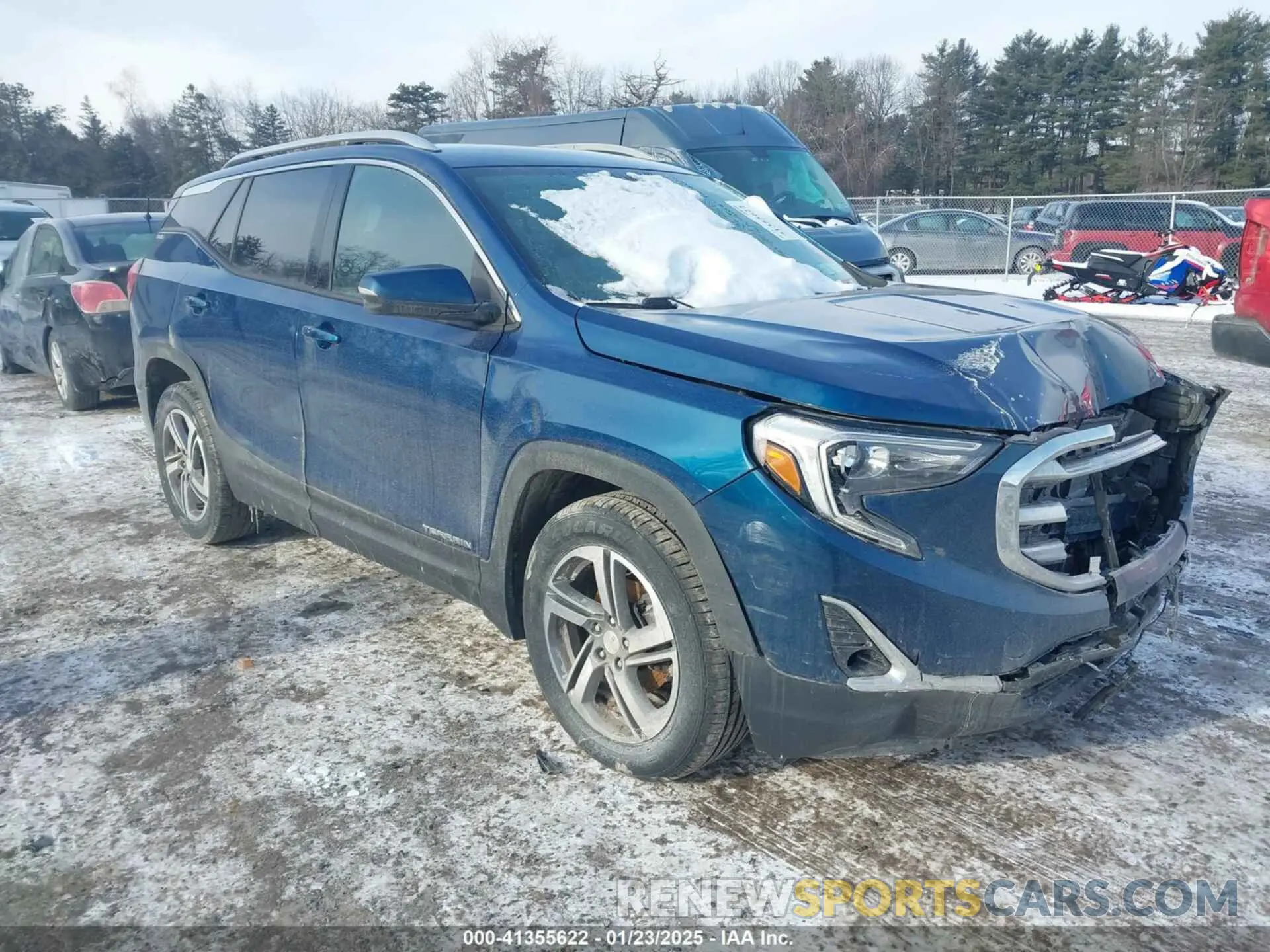 1 Photograph of a damaged car 3GKALVEV4LL252018 GMC TERRAIN 2020