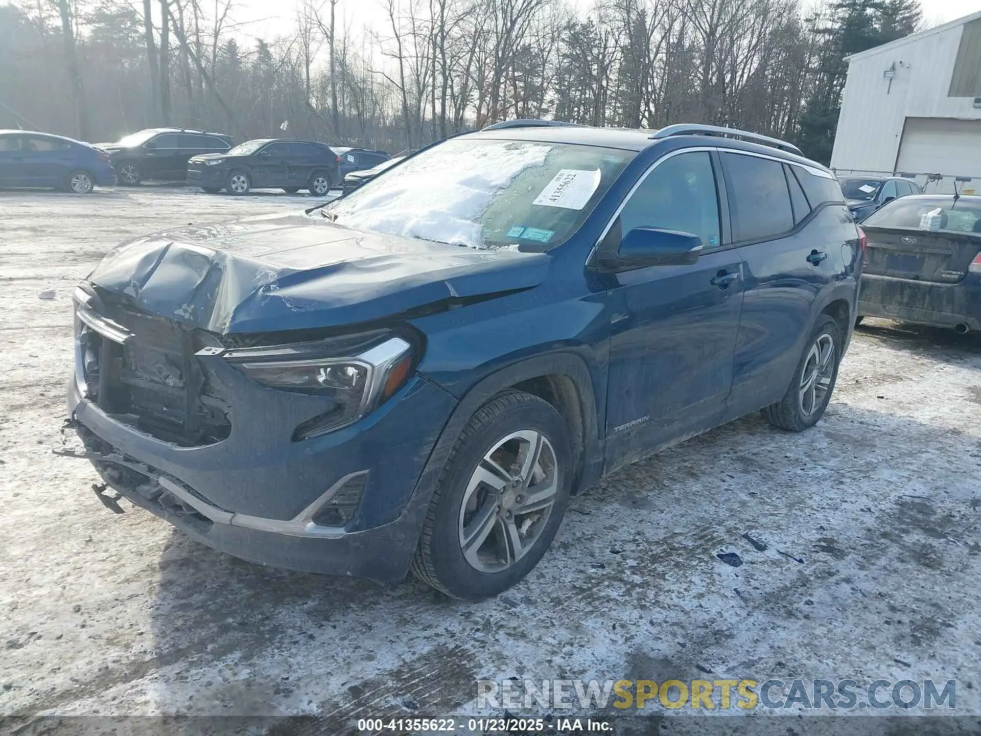 2 Photograph of a damaged car 3GKALVEV4LL252018 GMC TERRAIN 2020
