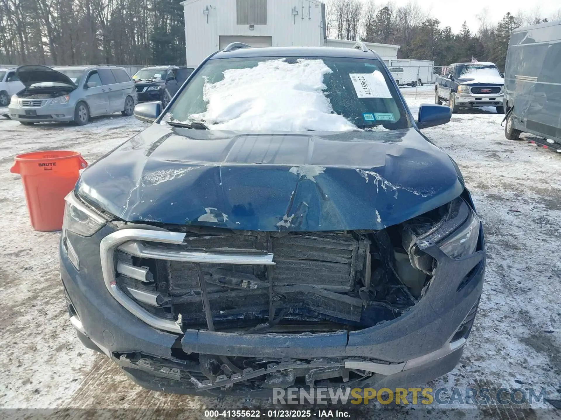 6 Photograph of a damaged car 3GKALVEV4LL252018 GMC TERRAIN 2020