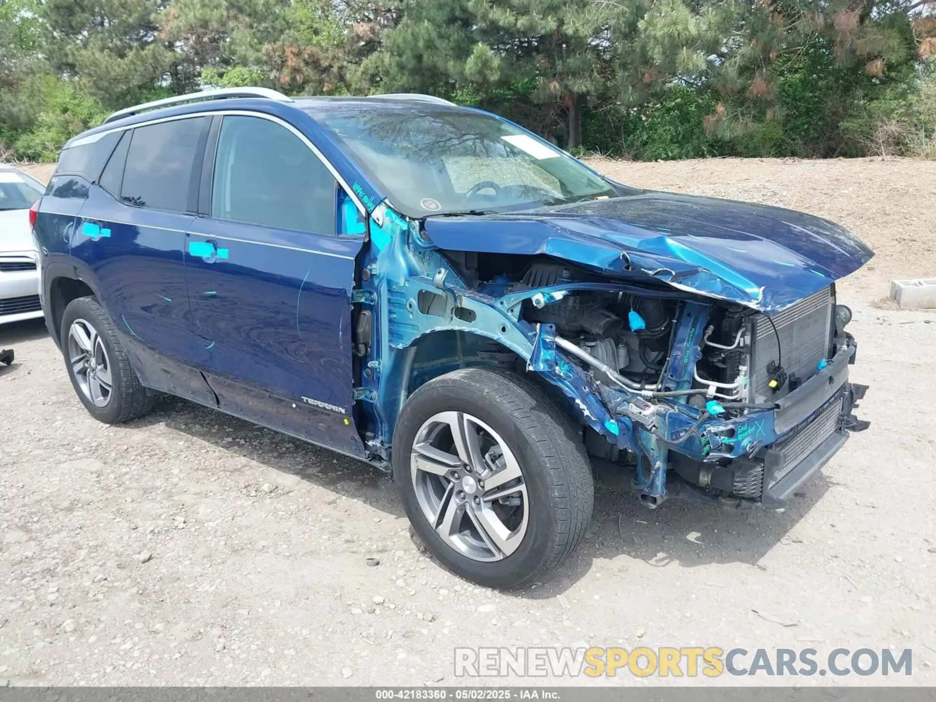 1 Фотография поврежденного автомобиля 3GKALVEV5LL135015 GMC TERRAIN 2020