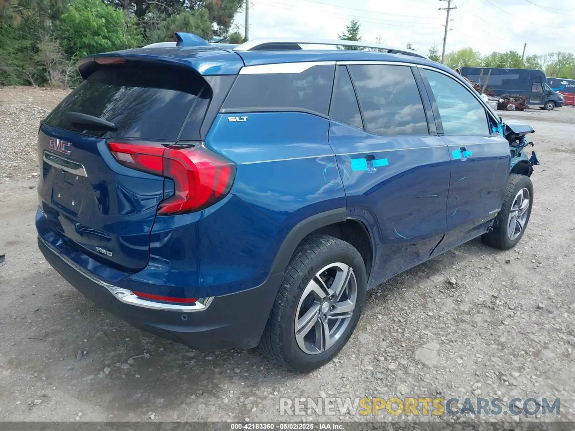 4 Фотография поврежденного автомобиля 3GKALVEV5LL135015 GMC TERRAIN 2020