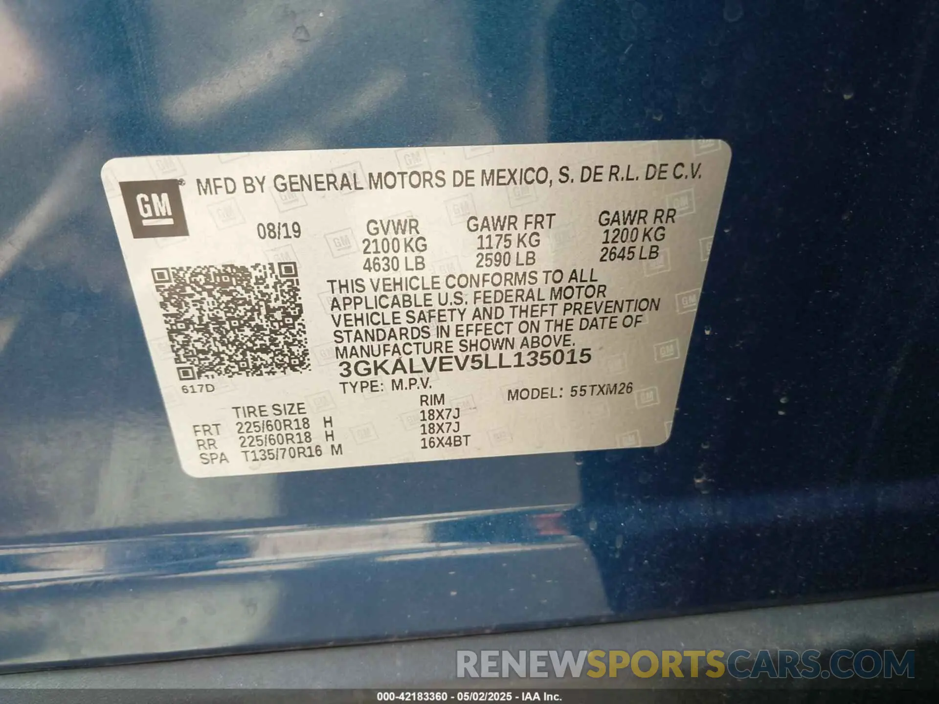 9 Фотография поврежденного автомобиля 3GKALVEV5LL135015 GMC TERRAIN 2020