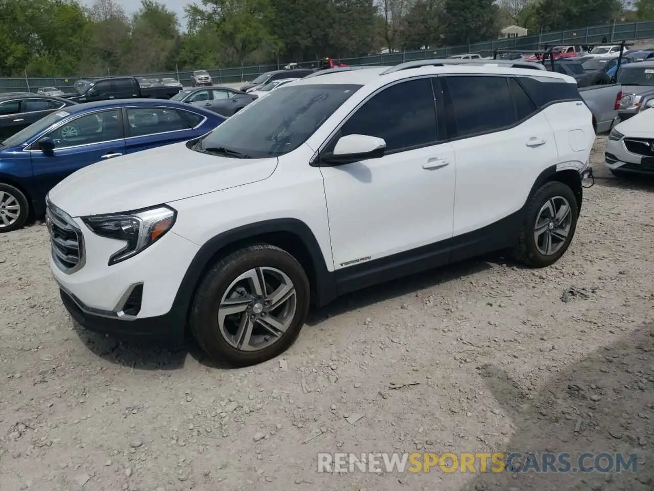 1 Photograph of a damaged car 3GKALVEV7LL114148 GMC TERRAIN 2020
