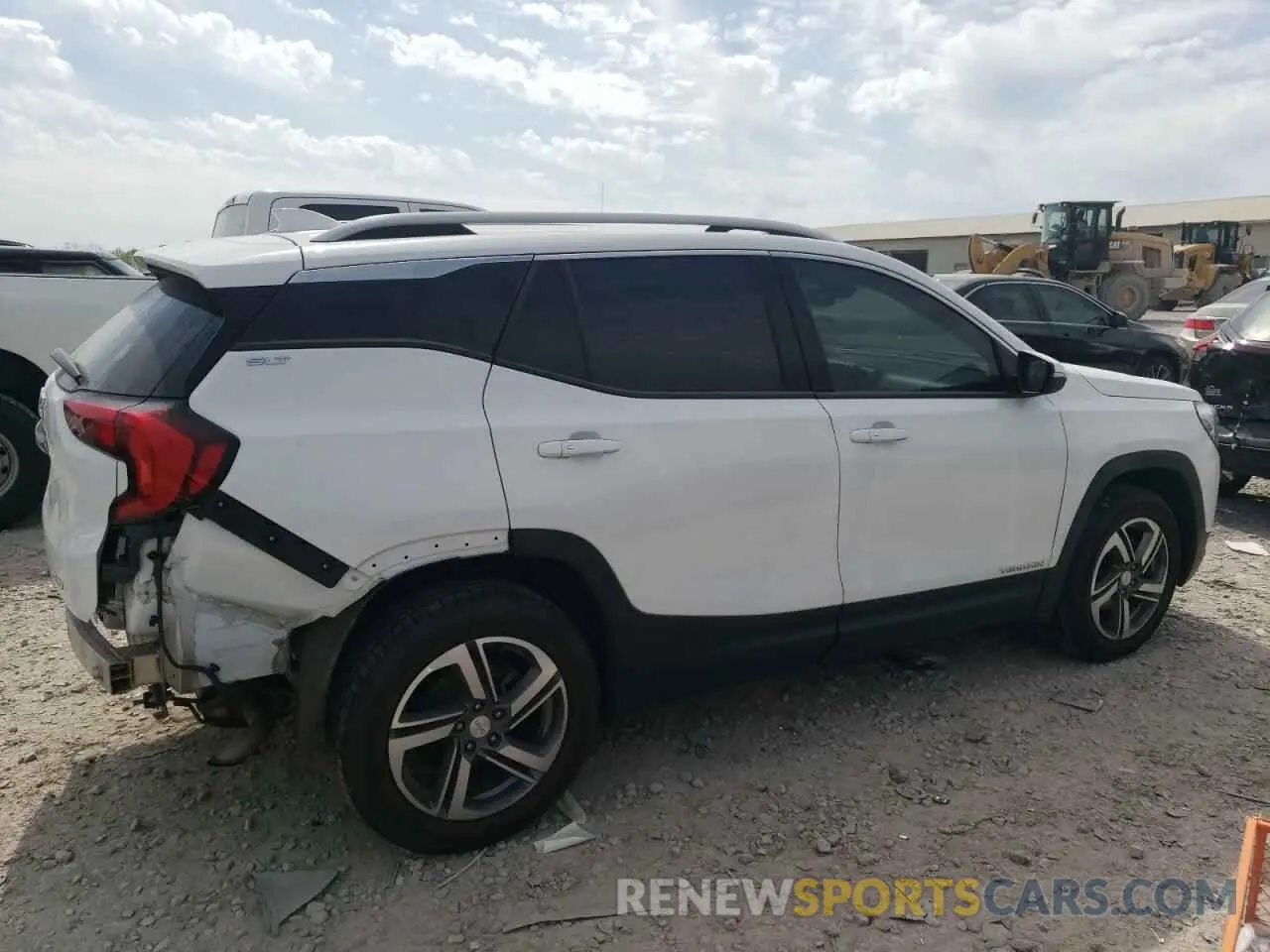 3 Photograph of a damaged car 3GKALVEV7LL114148 GMC TERRAIN 2020
