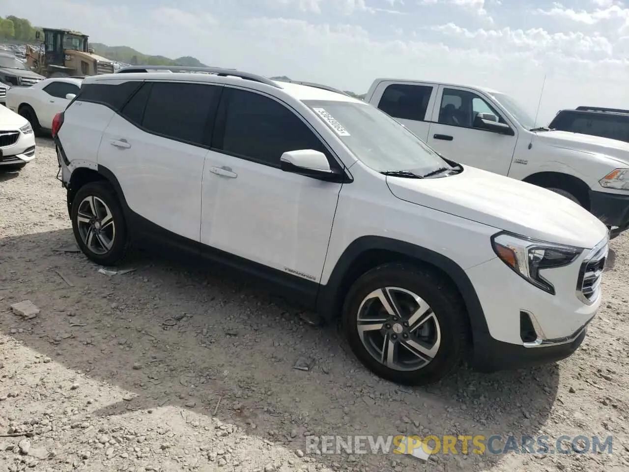 4 Photograph of a damaged car 3GKALVEV7LL114148 GMC TERRAIN 2020