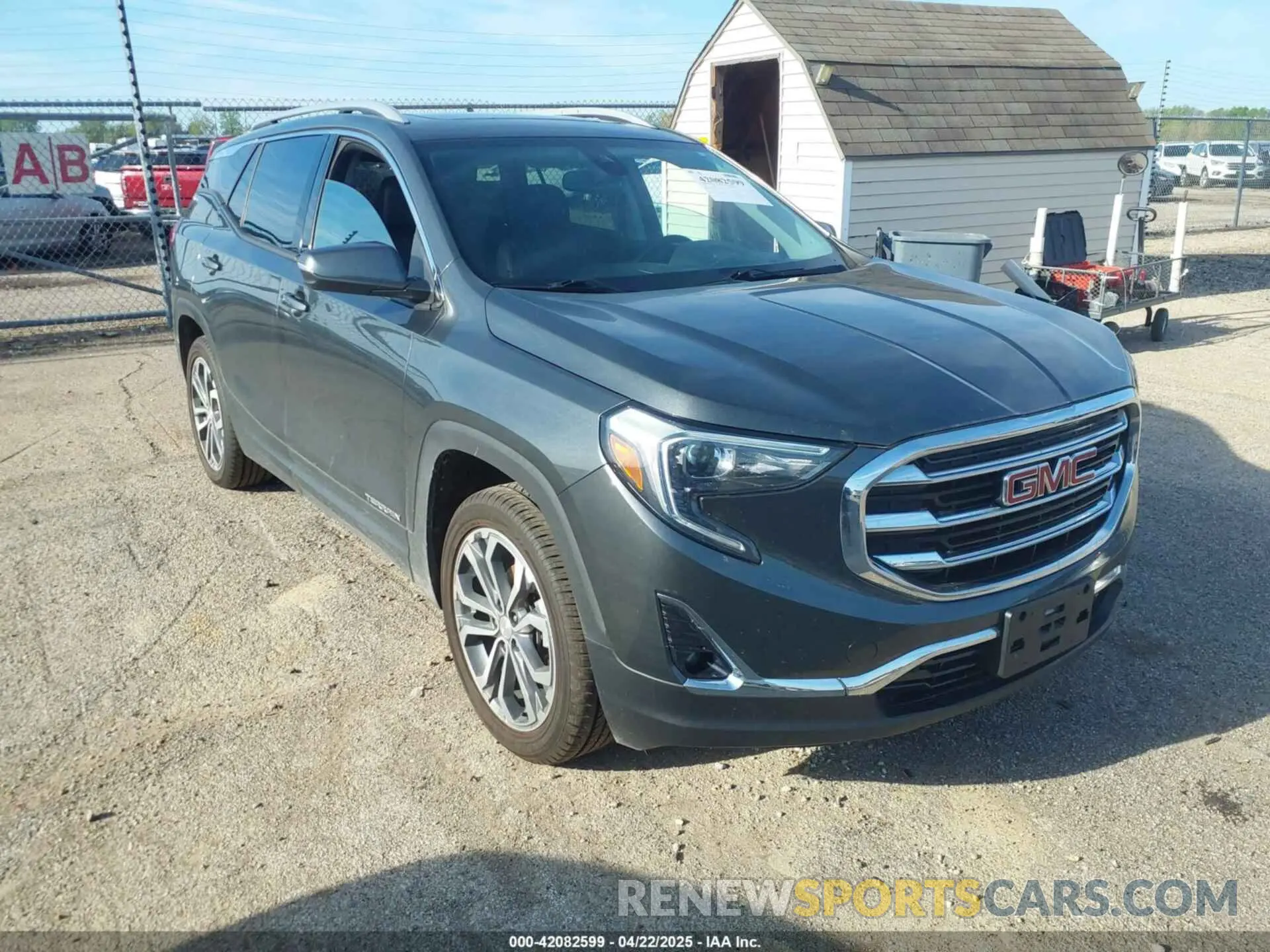1 Фотография поврежденного автомобиля 3GKALVEV7LL141754 GMC TERRAIN 2020