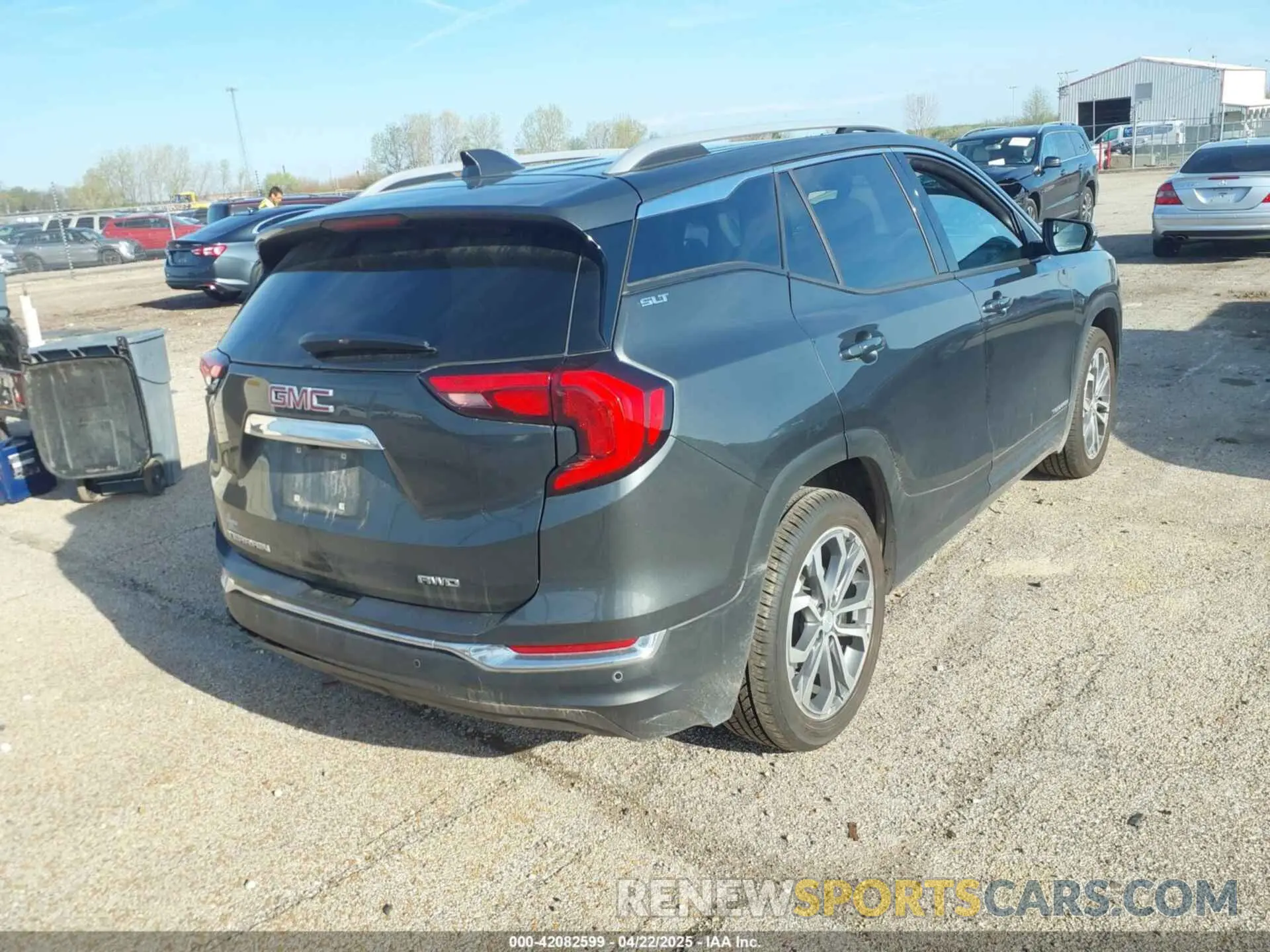 4 Фотография поврежденного автомобиля 3GKALVEV7LL141754 GMC TERRAIN 2020
