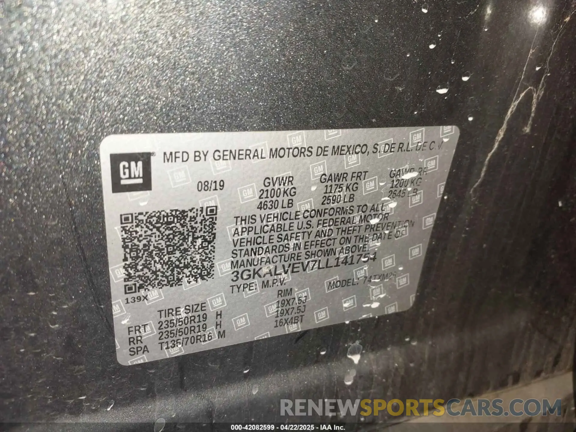 9 Фотография поврежденного автомобиля 3GKALVEV7LL141754 GMC TERRAIN 2020