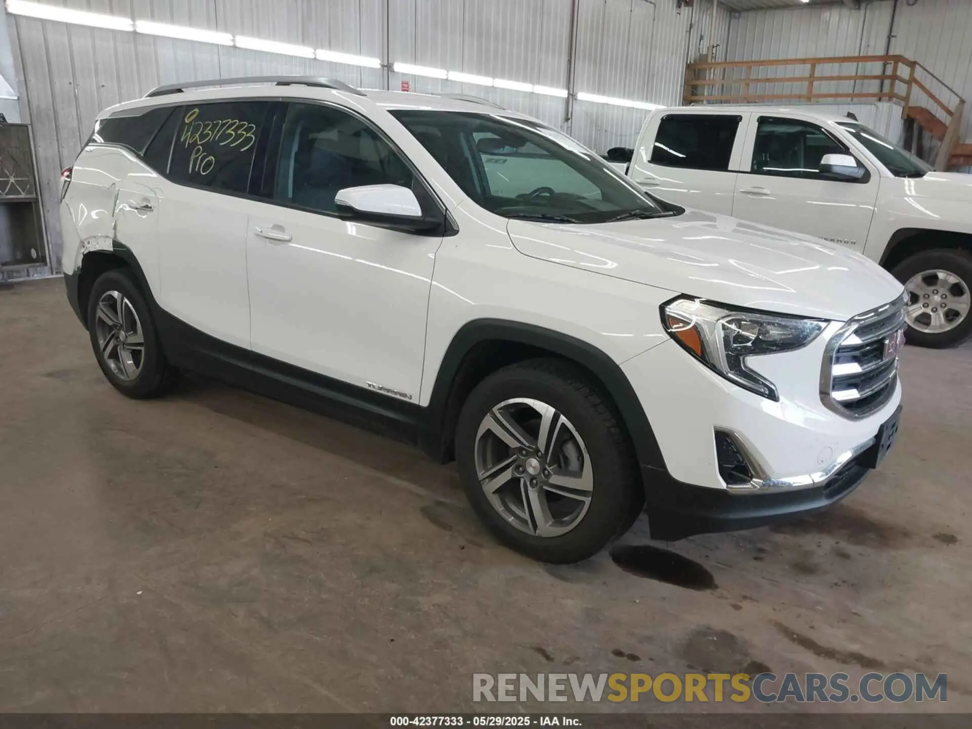 1 Photograph of a damaged car 3GKALVEV8LL235044 GMC TERRAIN 2020