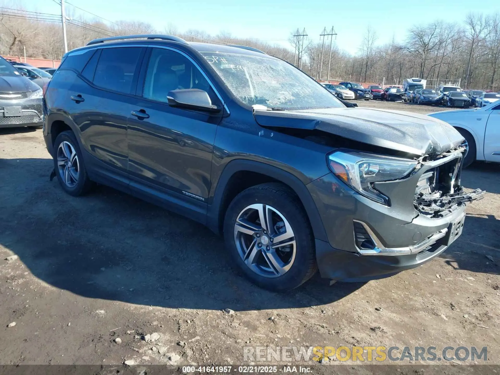 1 Photograph of a damaged car 3GKALVEV8LL243418 GMC TERRAIN 2020
