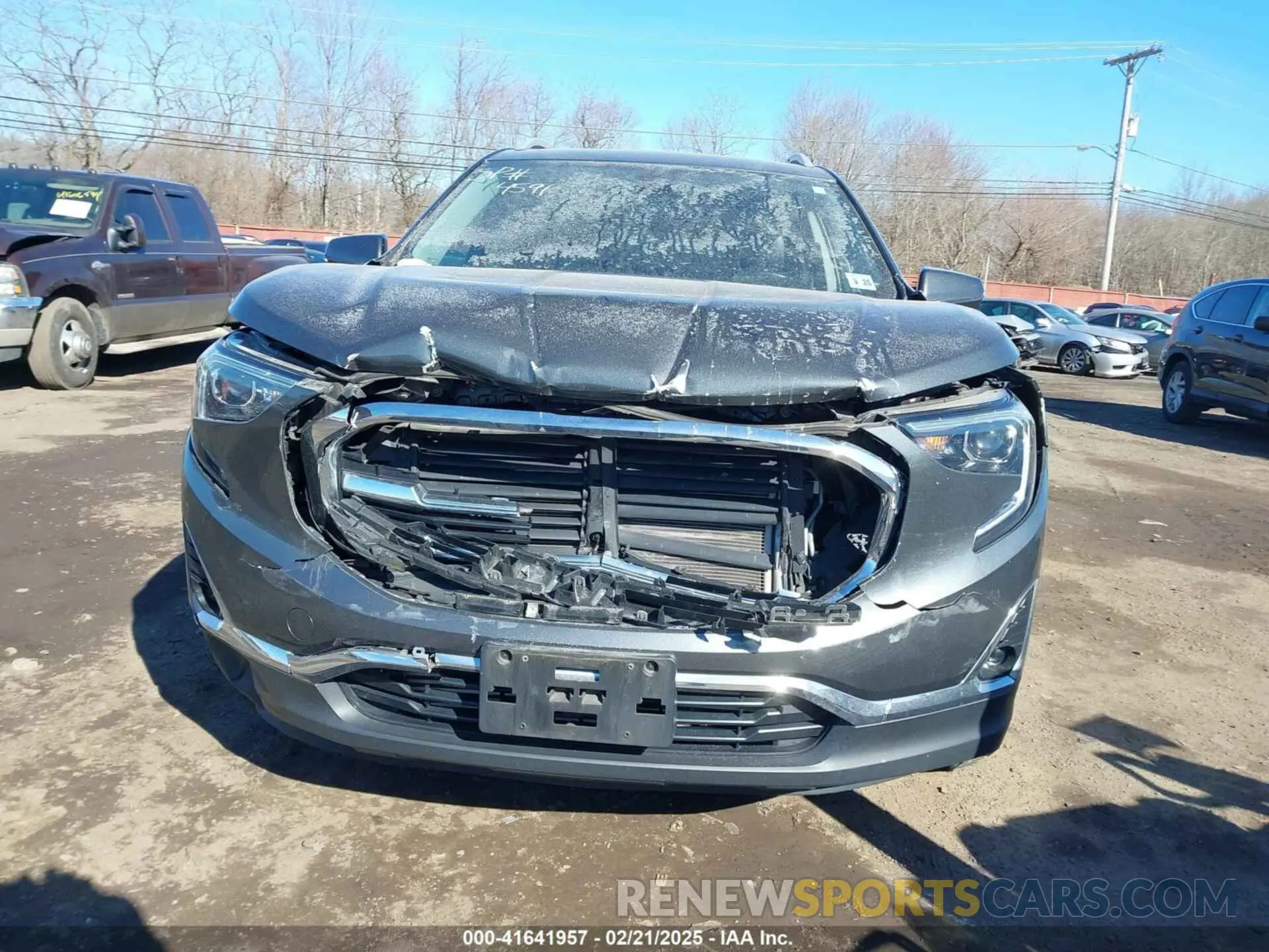 12 Photograph of a damaged car 3GKALVEV8LL243418 GMC TERRAIN 2020