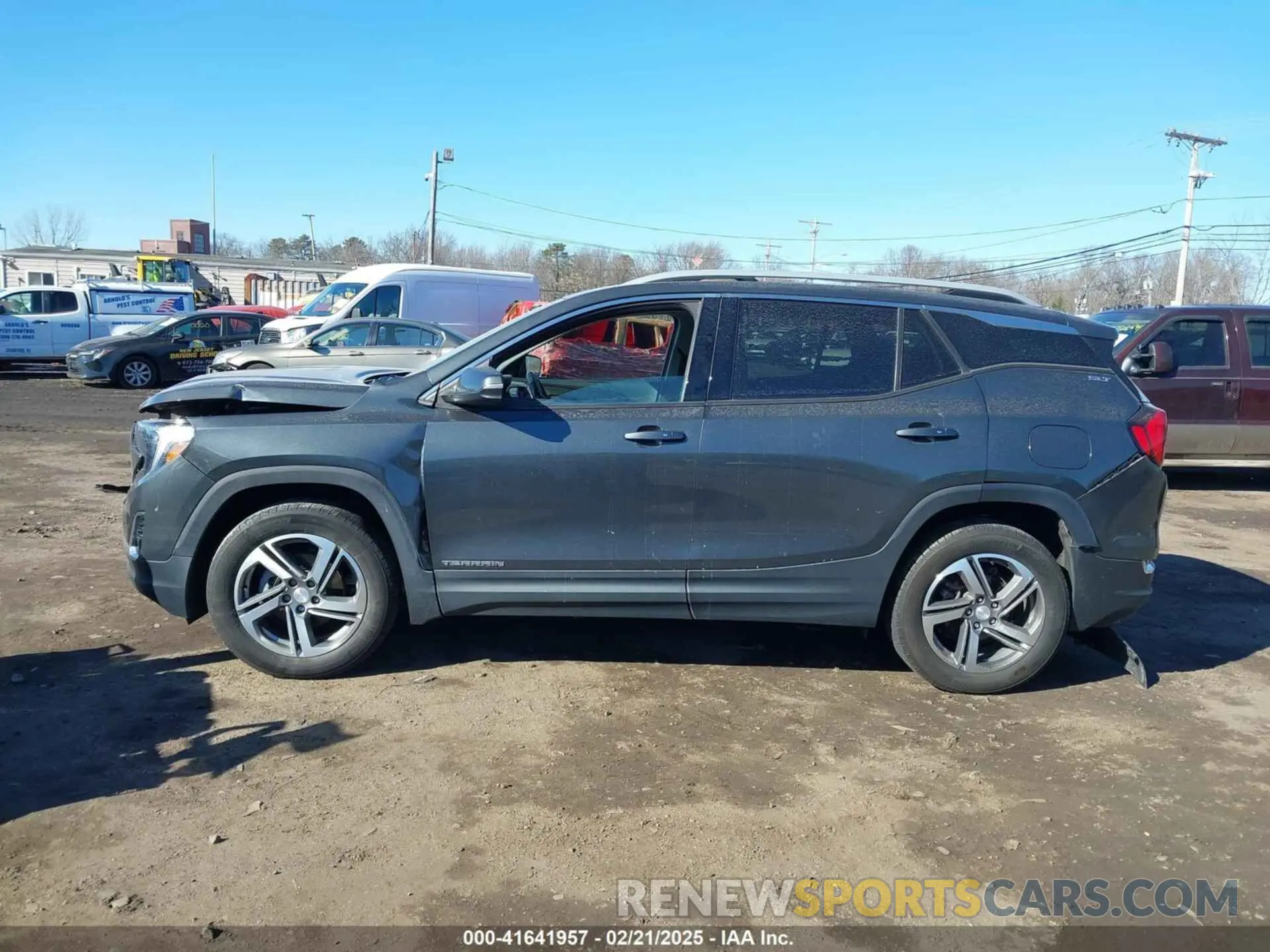 14 Photograph of a damaged car 3GKALVEV8LL243418 GMC TERRAIN 2020