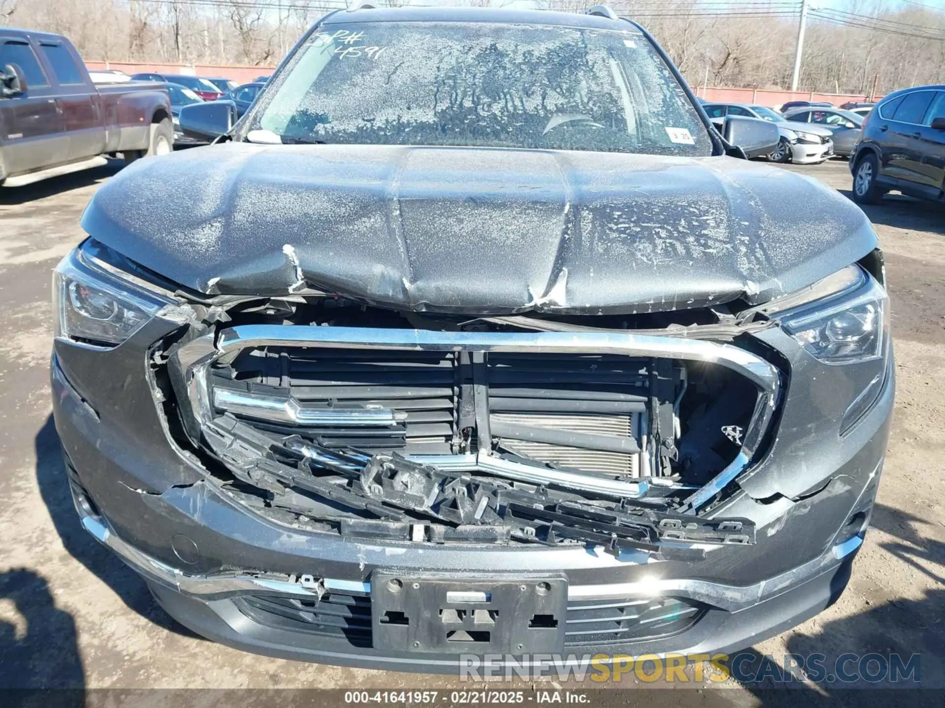 6 Photograph of a damaged car 3GKALVEV8LL243418 GMC TERRAIN 2020