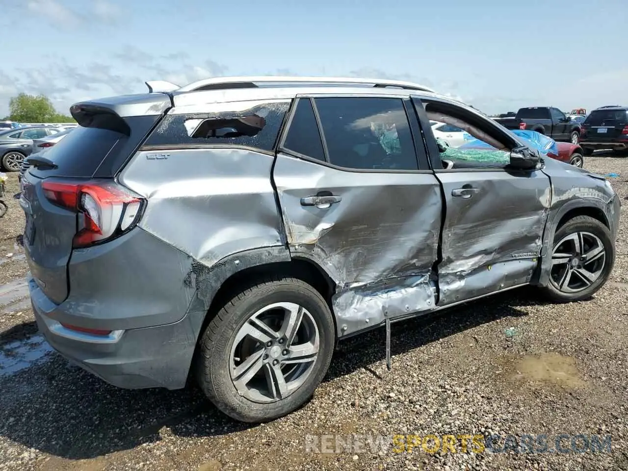 3 Фотография поврежденного автомобиля 3GKALVEV8LL251681 GMC TERRAIN 2020