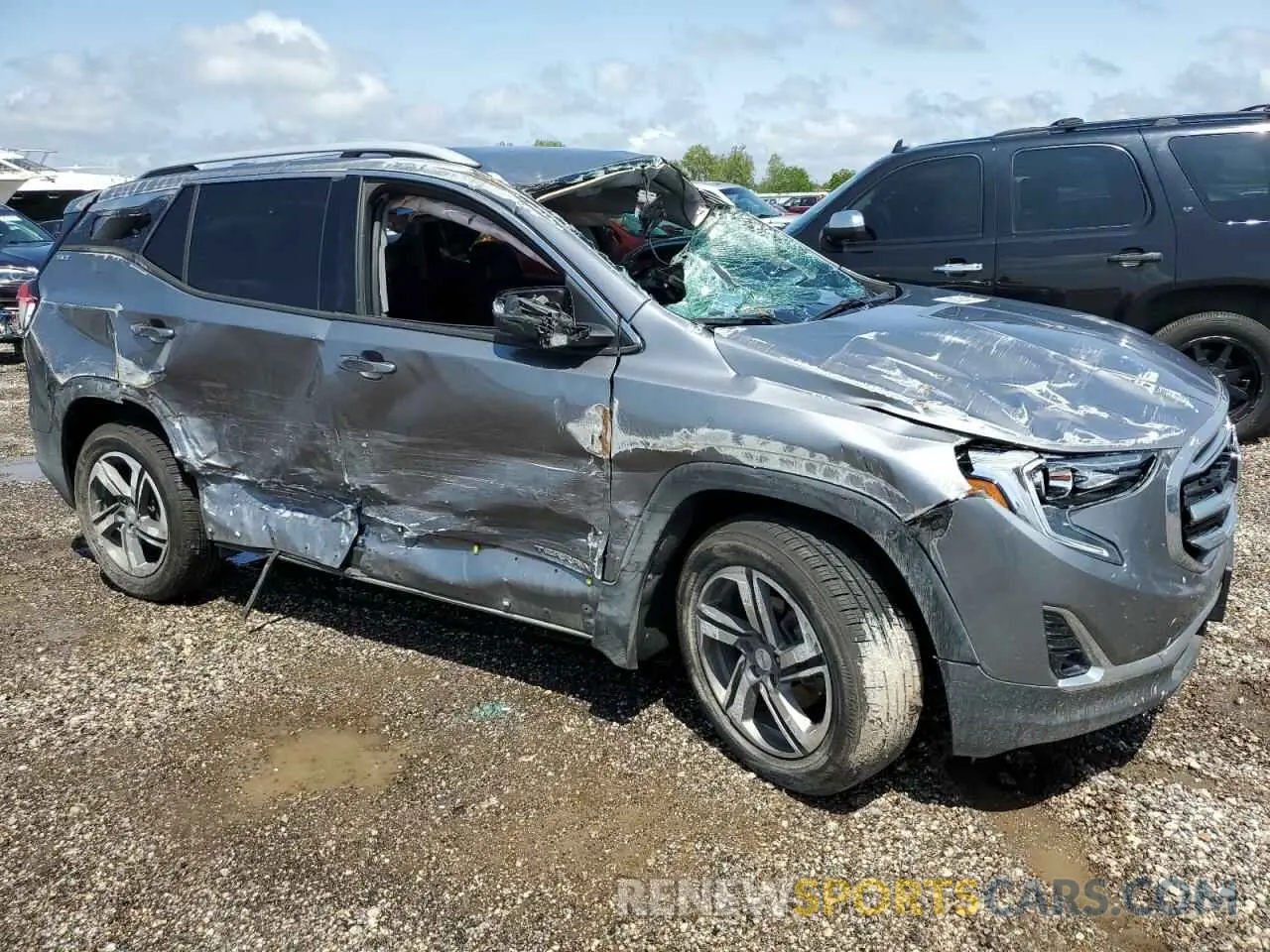 4 Фотография поврежденного автомобиля 3GKALVEV8LL251681 GMC TERRAIN 2020