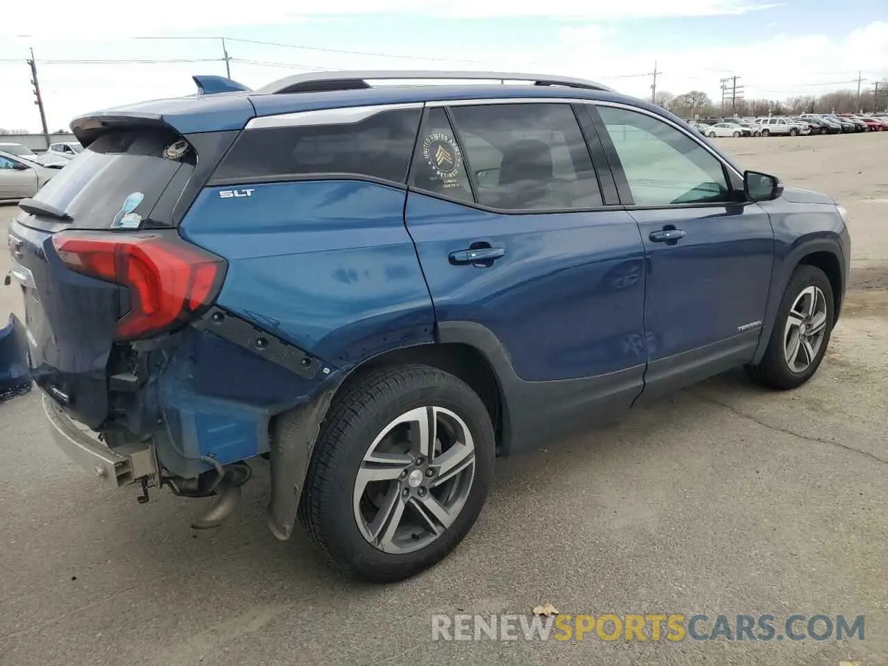3 Photograph of a damaged car 3GKALVEV9LL241516 GMC TERRAIN 2020