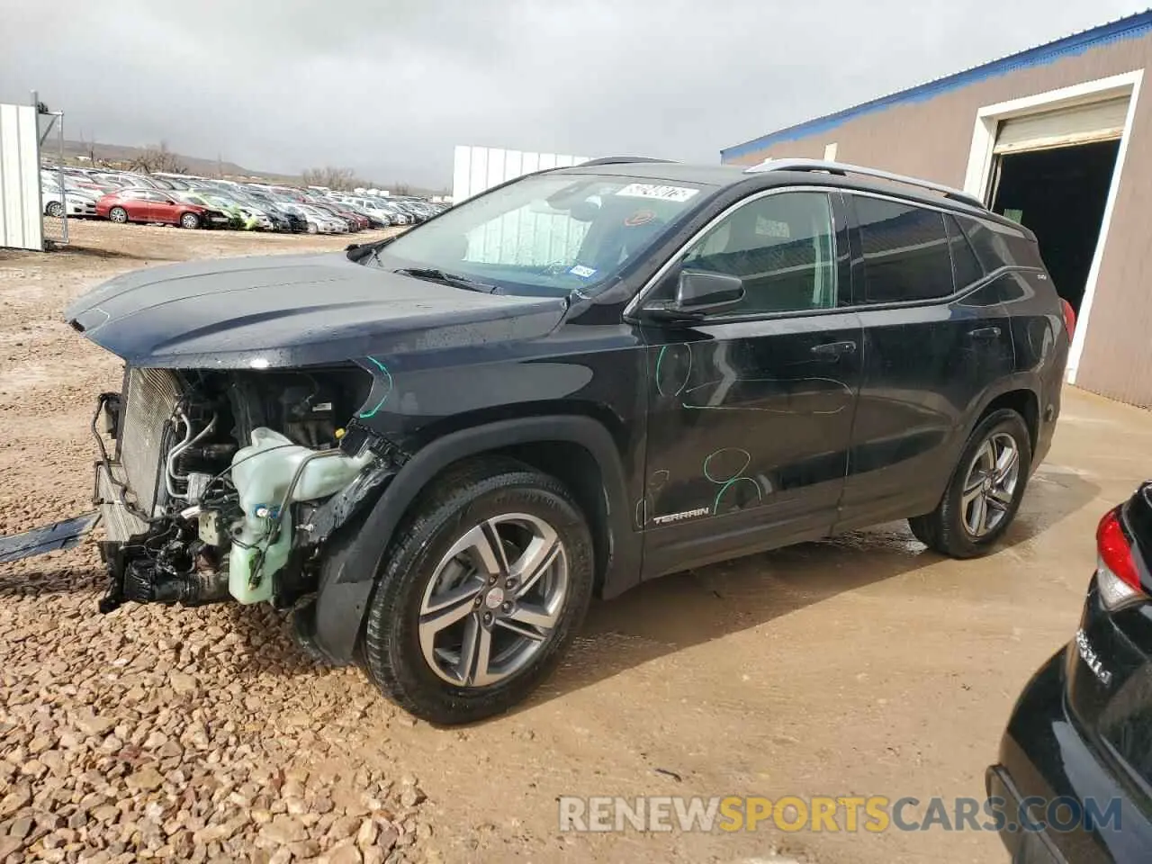1 Фотография поврежденного автомобиля 3GKALVEV9LL242360 GMC TERRAIN 2020