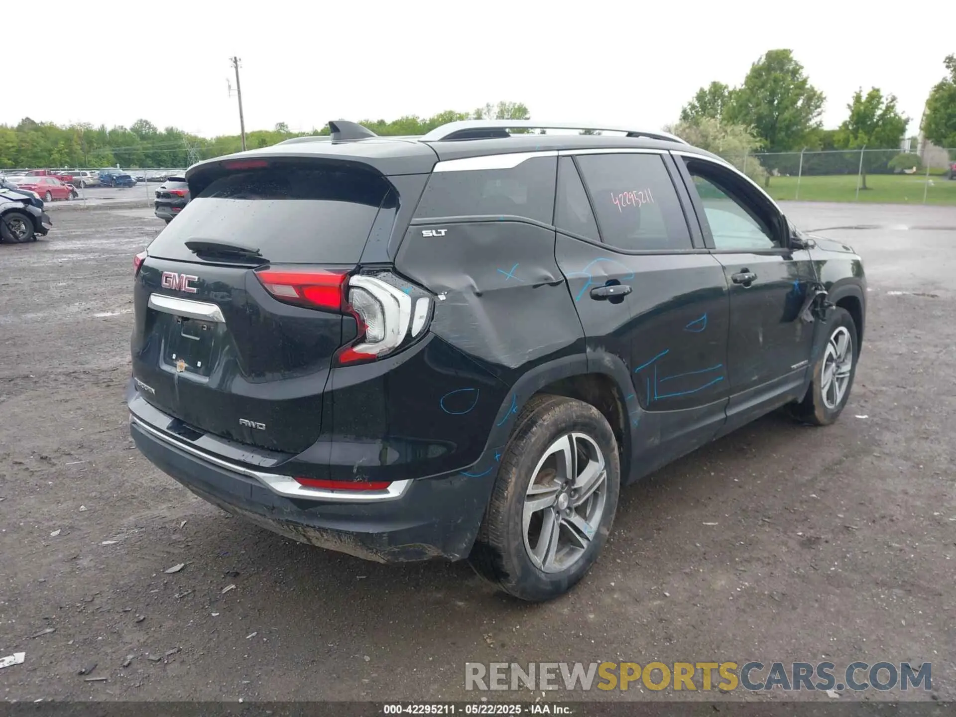 4 Фотография поврежденного автомобиля 3GKALVEVXLL116640 GMC TERRAIN 2020