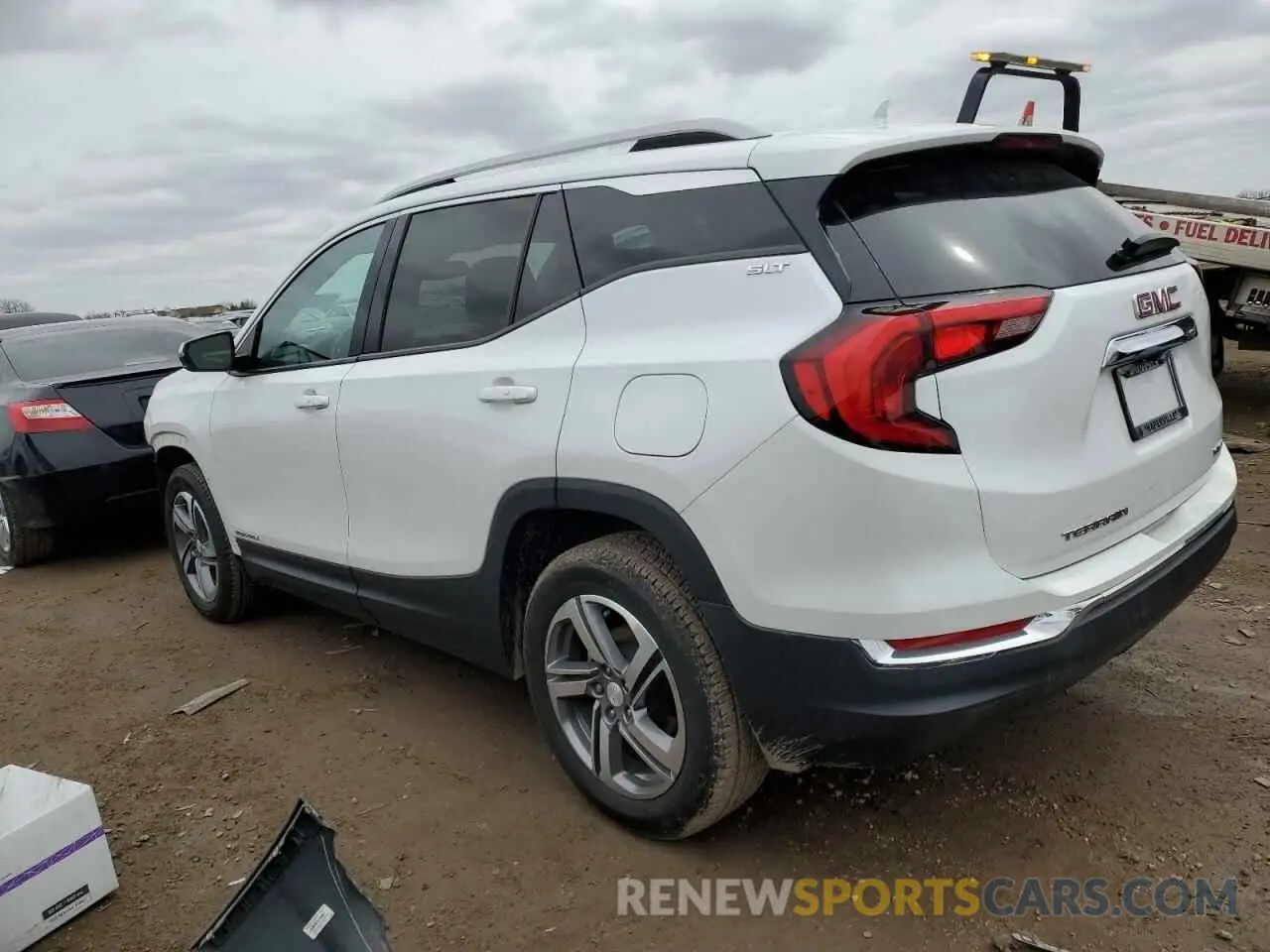 2 Photograph of a damaged car 3GKALVEVXLL184050 GMC TERRAIN 2020