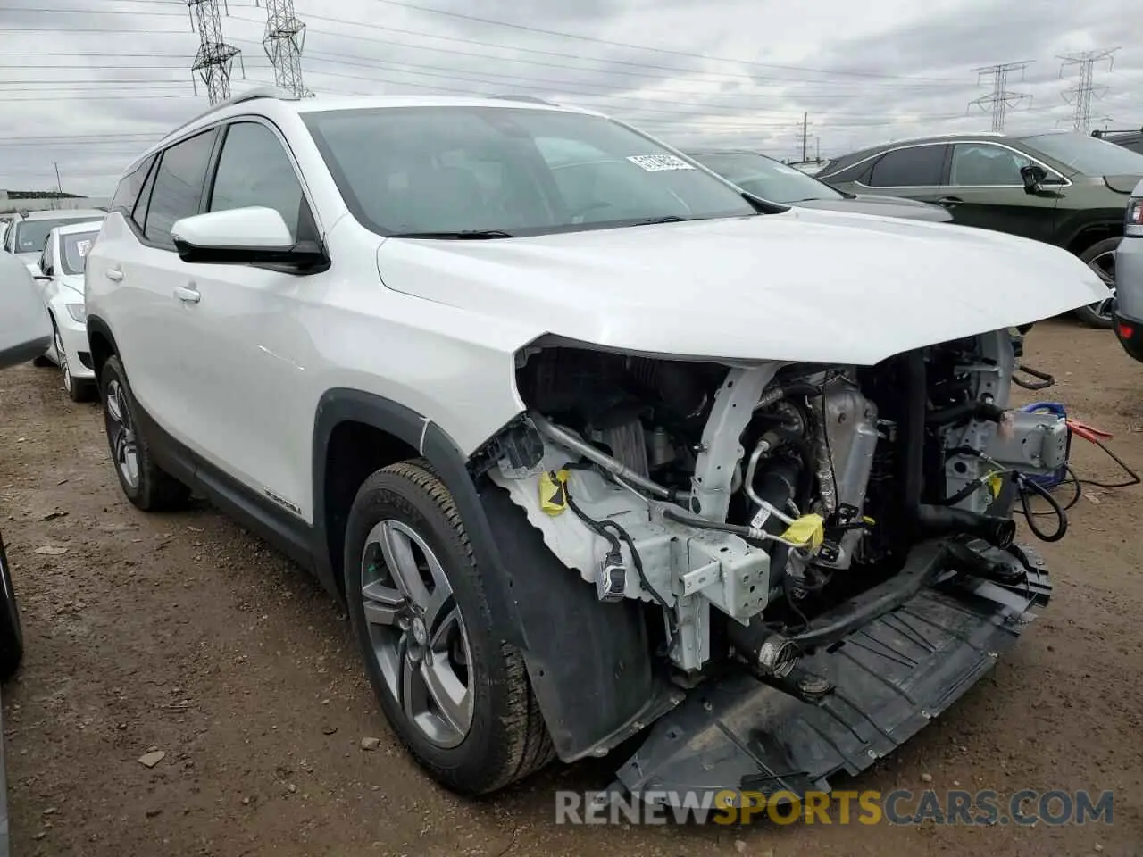 4 Photograph of a damaged car 3GKALVEVXLL184050 GMC TERRAIN 2020