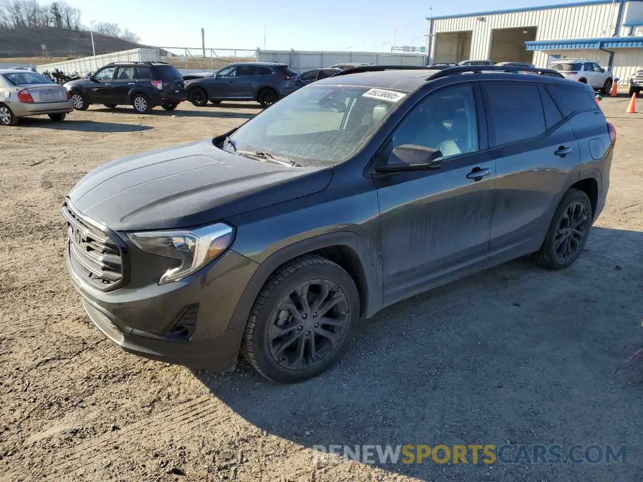 1 Photograph of a damaged car 3GKALVEX2LL182777 GMC TERRAIN 2020