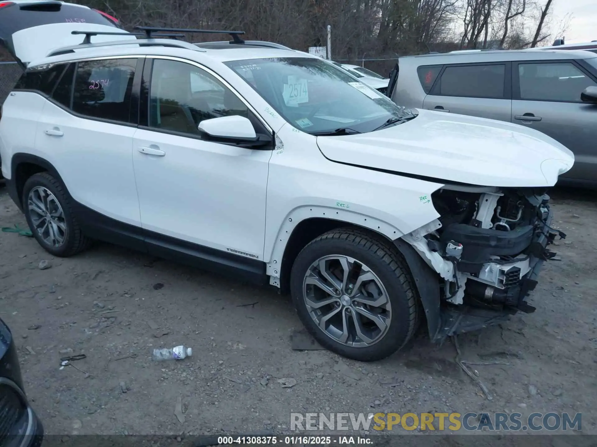 1 Photograph of a damaged car 3GKALVEX3LL158939 GMC TERRAIN 2020