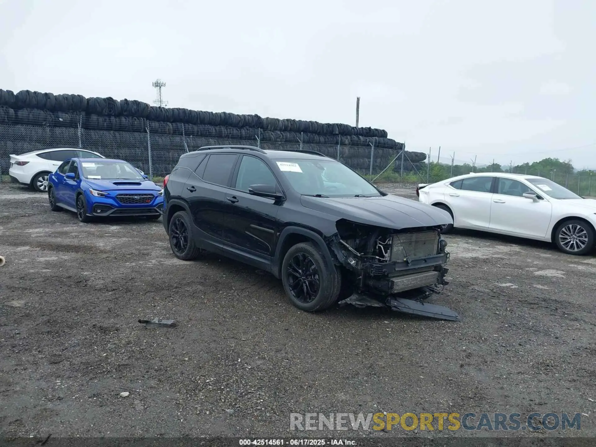 1 Photograph of a damaged car 3GKALVEX3LL313408 GMC TERRAIN 2020