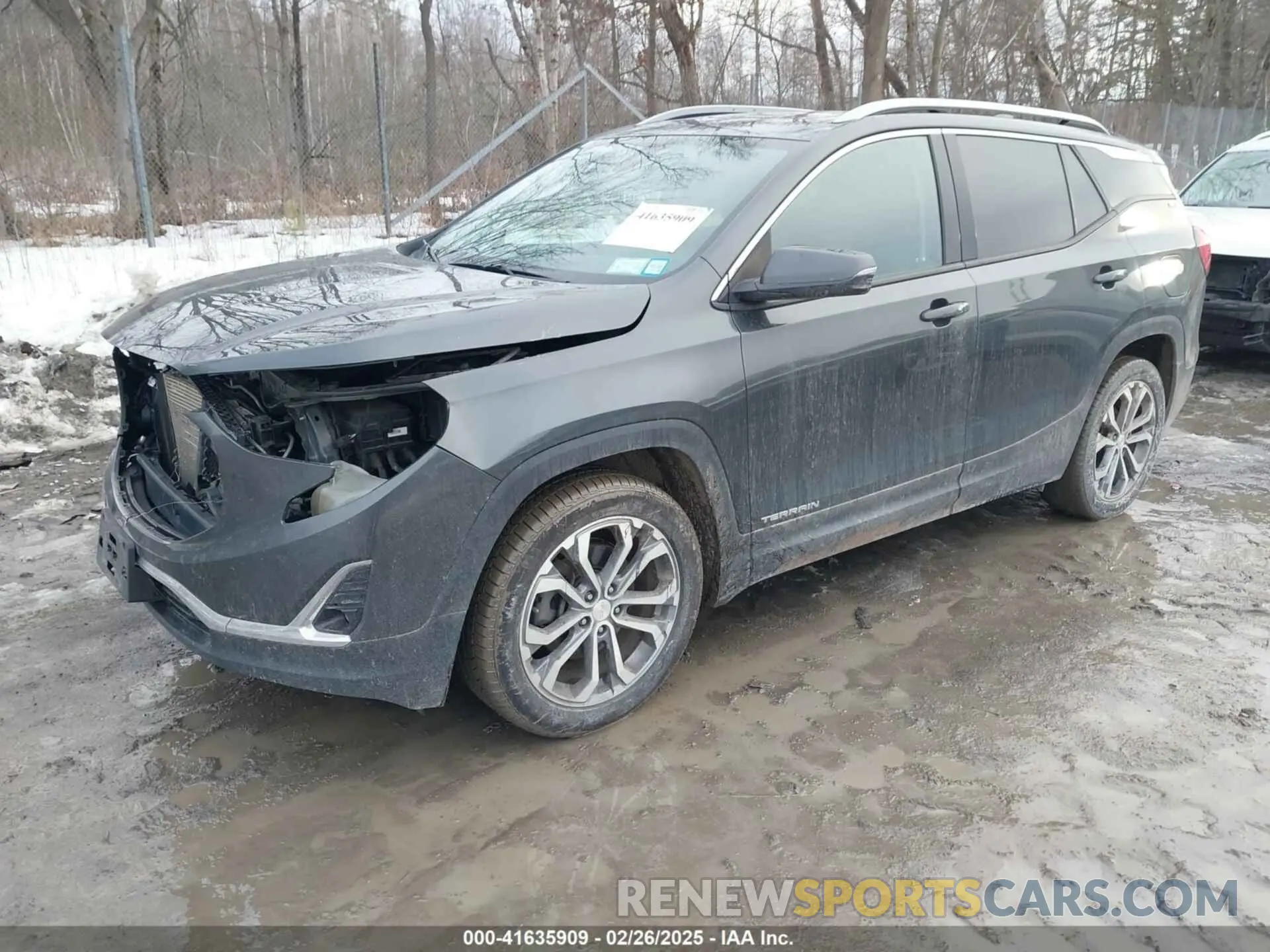 2 Photograph of a damaged car 3GKALVEX8LL250239 GMC TERRAIN 2020