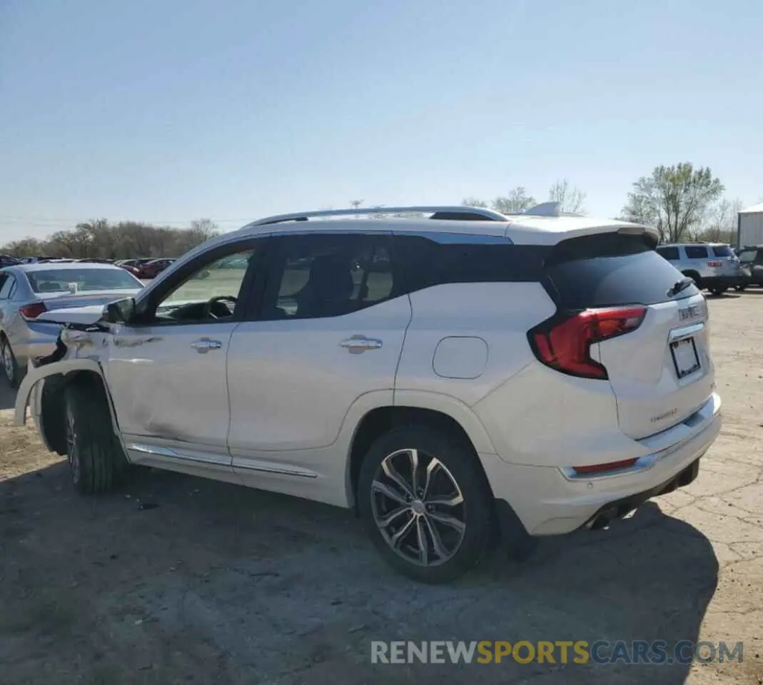 2 Photograph of a damaged car 3GKALXEX1LL327349 GMC TERRAIN 2020