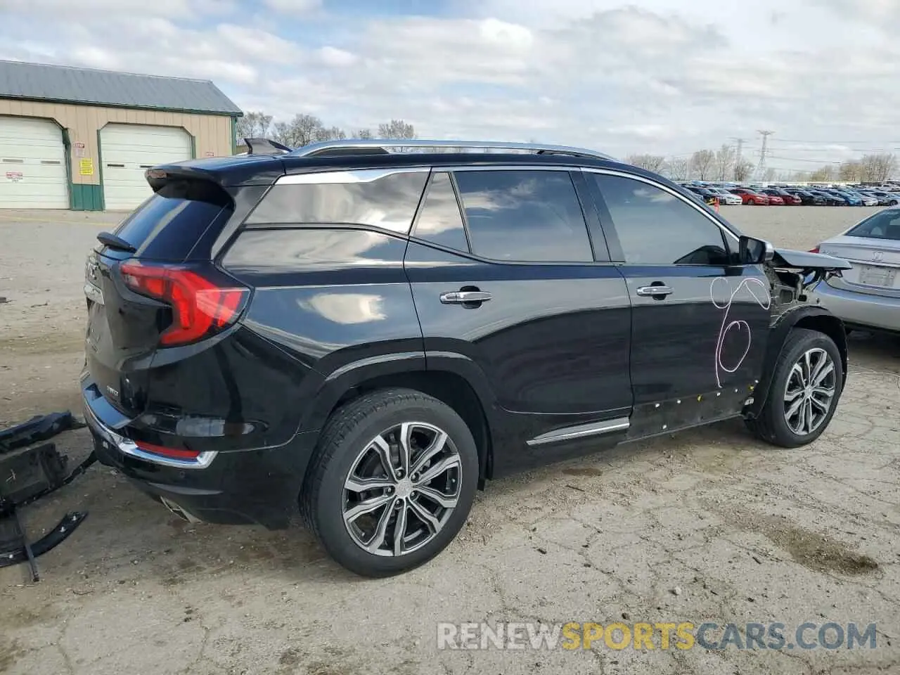3 Фотография поврежденного автомобиля 3GKALXEX2LL346606 GMC TERRAIN 2020