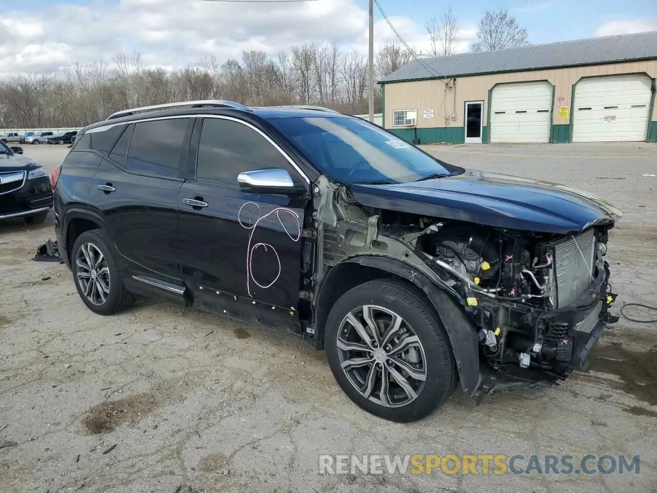 4 Фотография поврежденного автомобиля 3GKALXEX2LL346606 GMC TERRAIN 2020