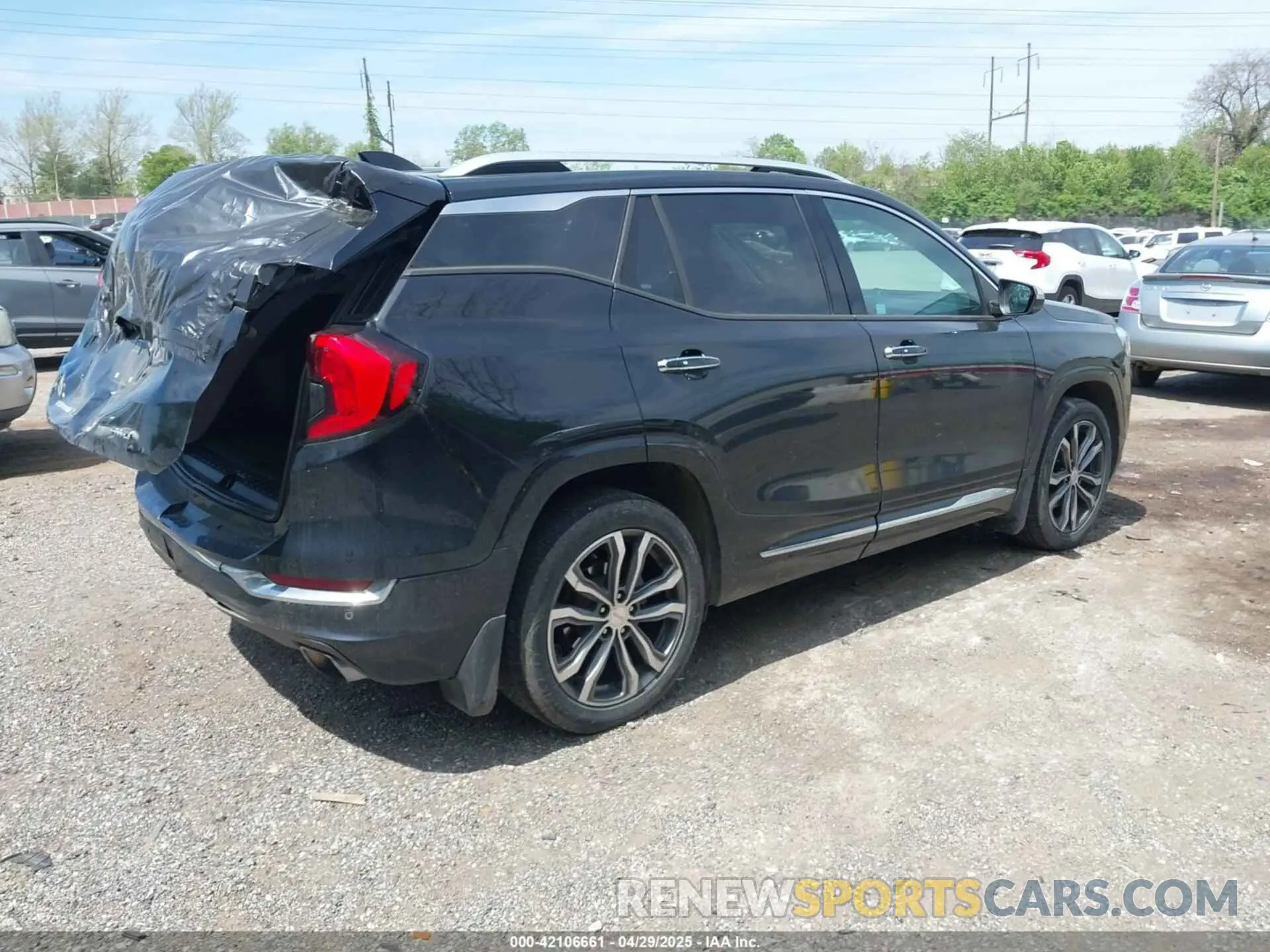4 Фотография поврежденного автомобиля 3GKALXEX4LL305359 GMC TERRAIN 2020