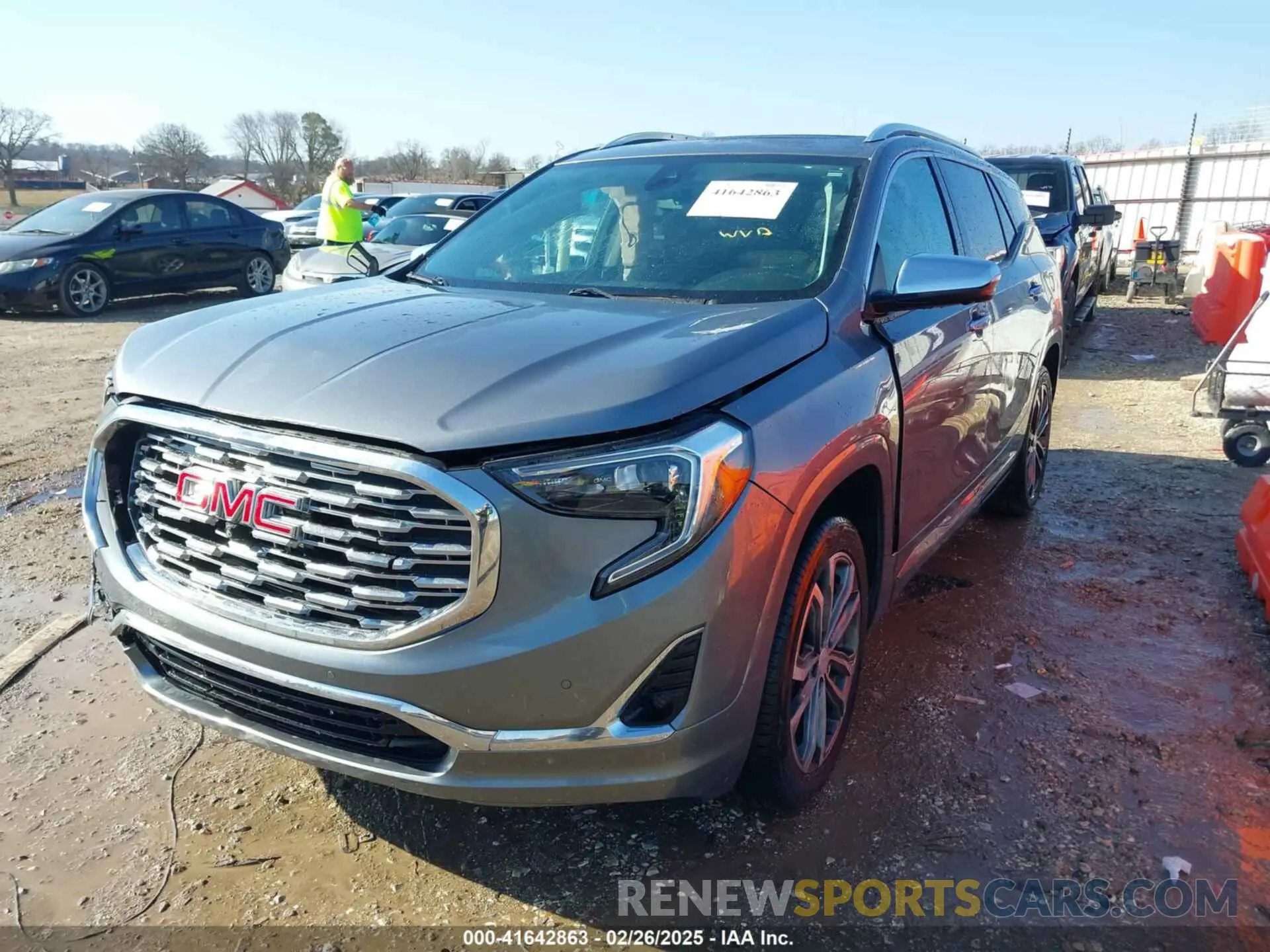 2 Photograph of a damaged car 3GKALXEX5LL141216 GMC TERRAIN 2020