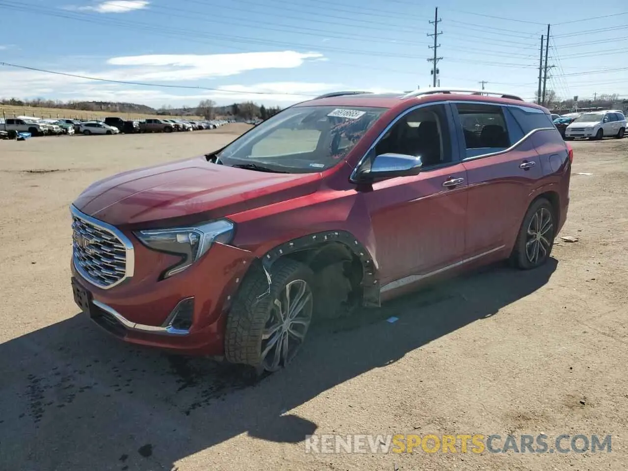 1 Фотография поврежденного автомобиля 3GKALXEX8LL173755 GMC TERRAIN 2020