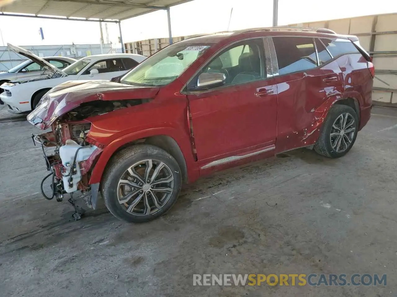 1 Фотография поврежденного автомобиля 3GKALXEX9LL190788 GMC TERRAIN 2020