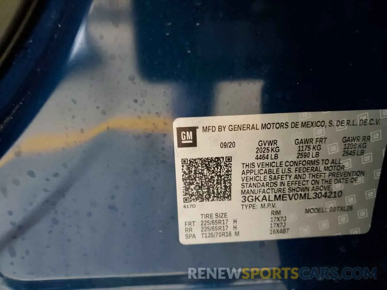 13 Photograph of a damaged car 3GKALMEV0ML304210 GMC TERRAIN 2021