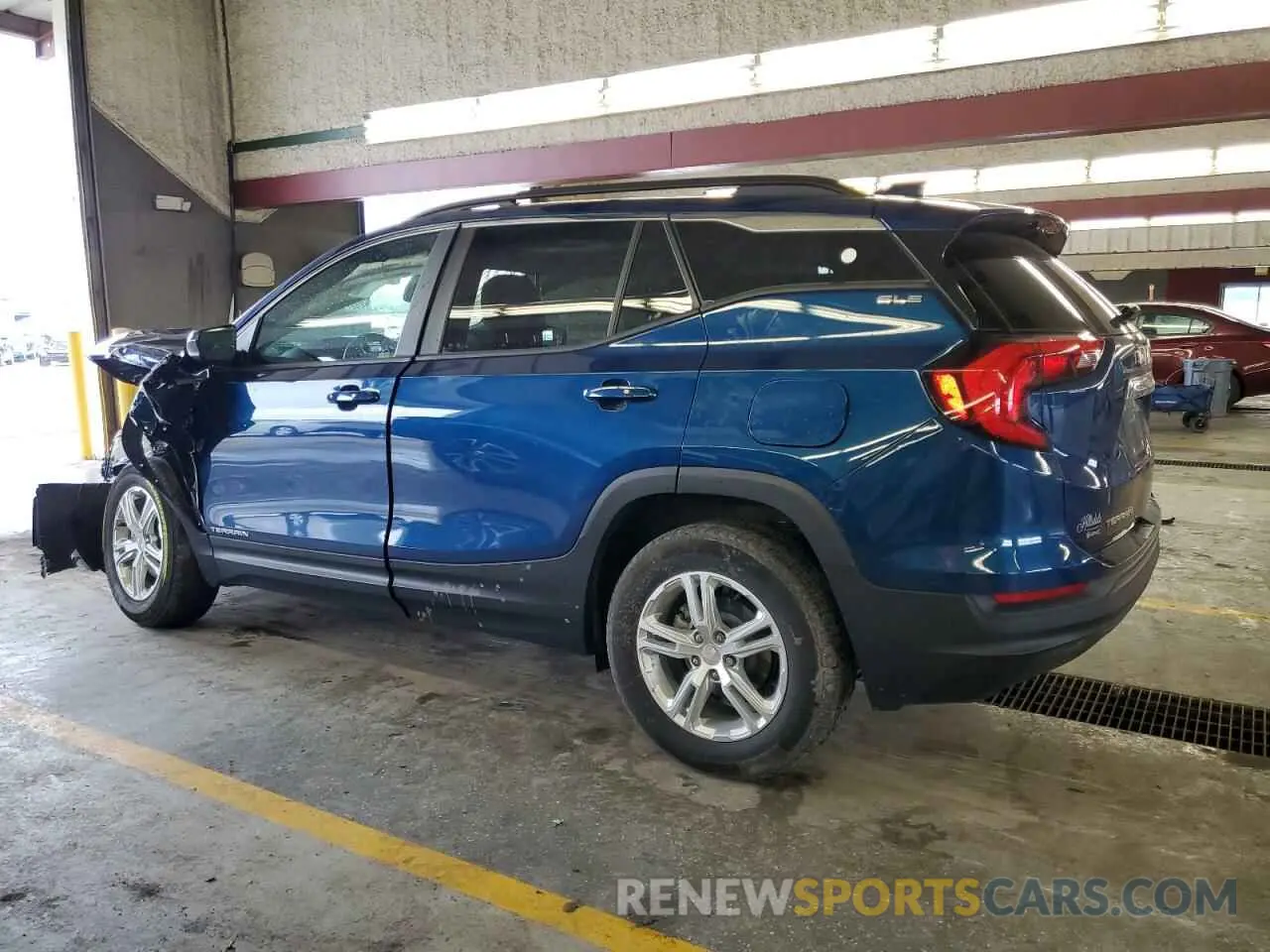 2 Photograph of a damaged car 3GKALMEV0ML304210 GMC TERRAIN 2021