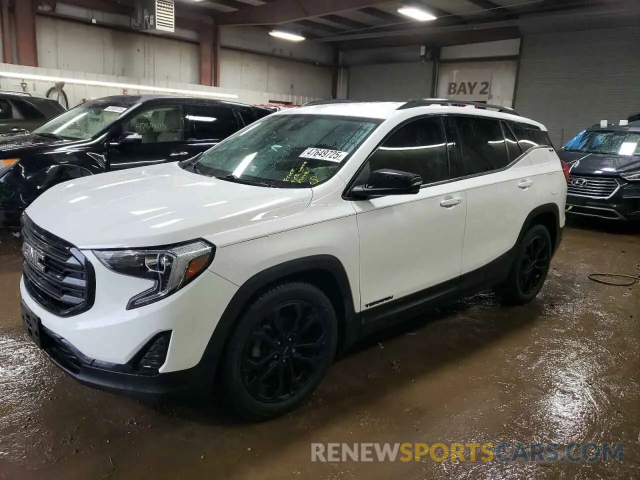 1 Photograph of a damaged car 3GKALMEV0ML306765 GMC TERRAIN 2021