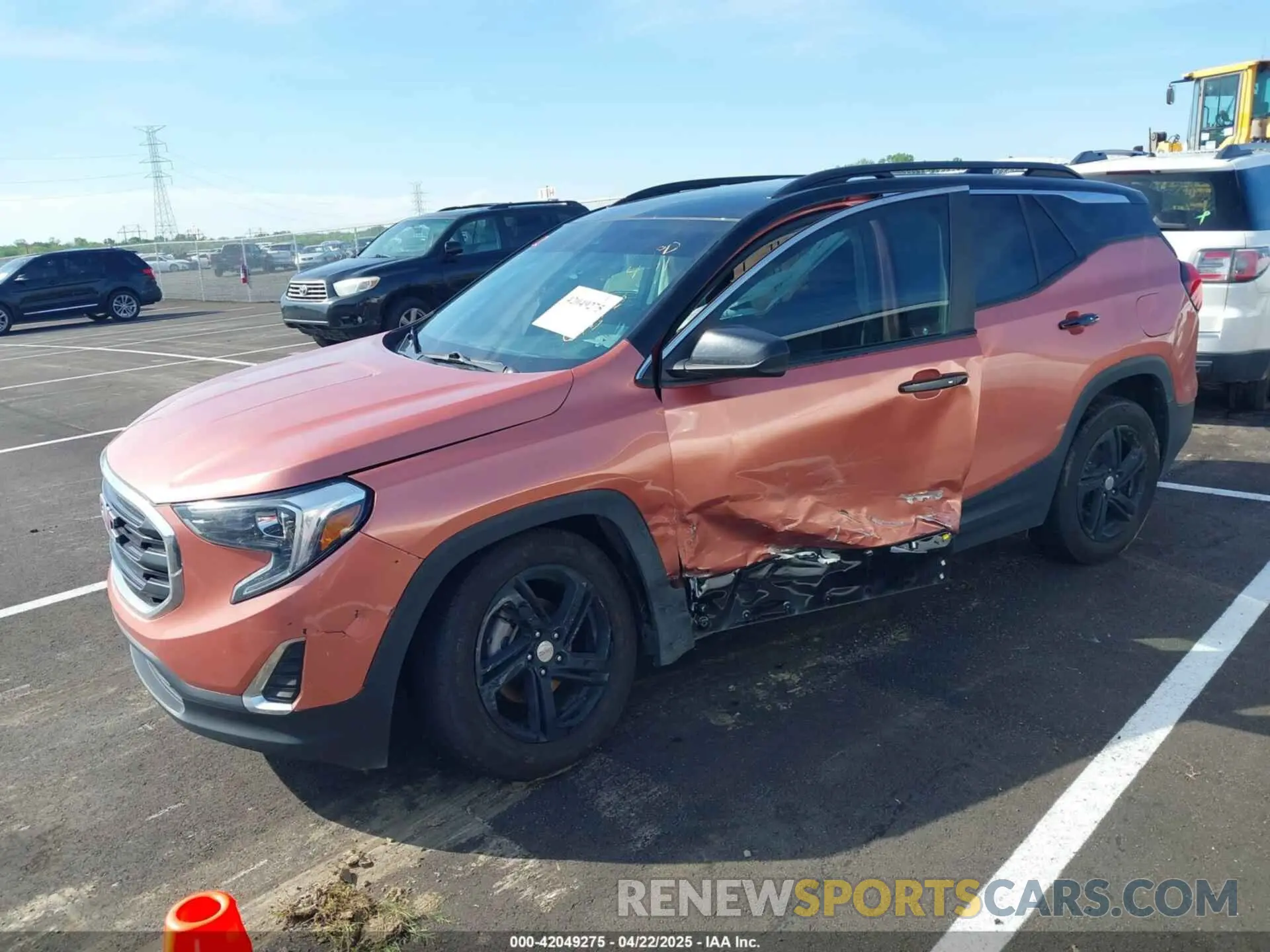 2 Фотография поврежденного автомобиля 3GKALMEV0ML307124 GMC TERRAIN 2021