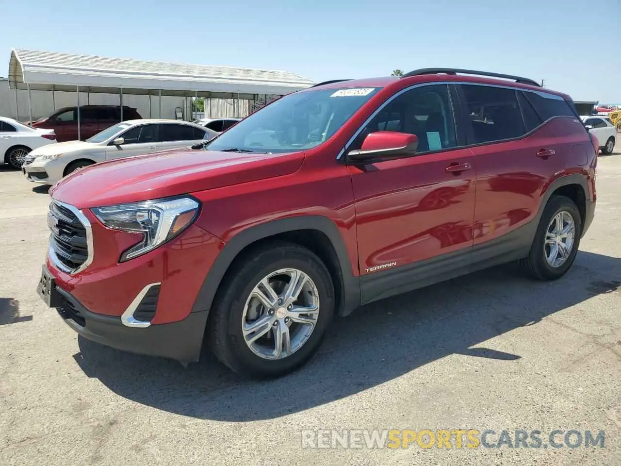 1 Фотография поврежденного автомобиля 3GKALMEV0ML314123 GMC TERRAIN 2021