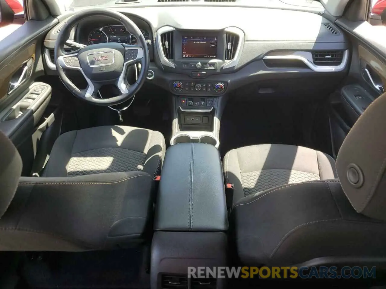 8 Фотография поврежденного автомобиля 3GKALMEV0ML314123 GMC TERRAIN 2021