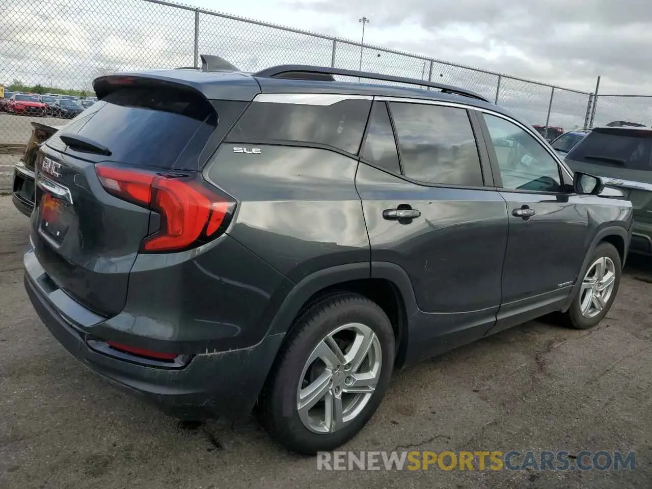3 Photograph of a damaged car 3GKALMEV0ML323503 GMC TERRAIN 2021