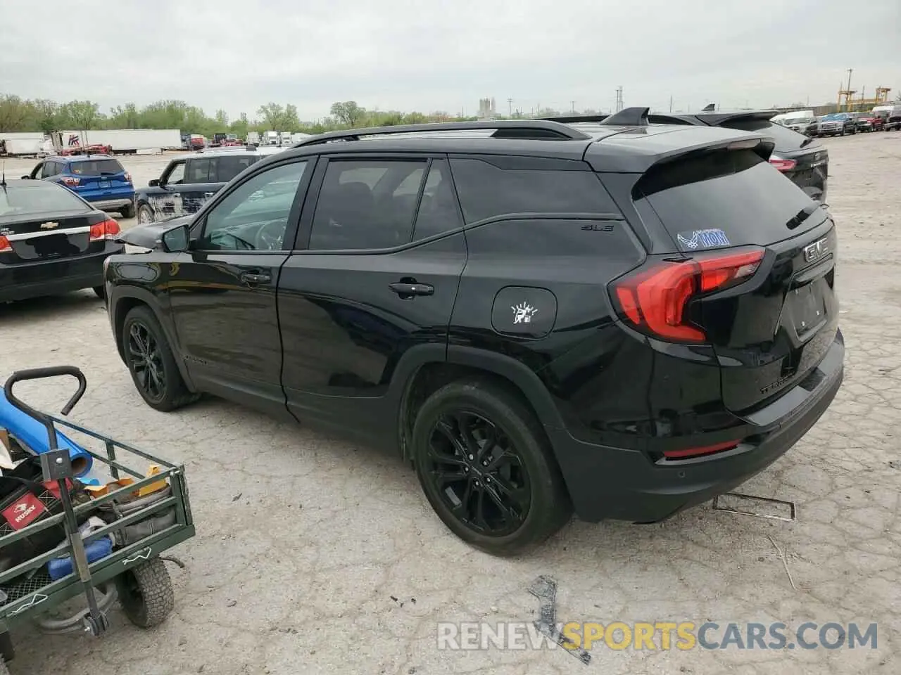 2 Фотография поврежденного автомобиля 3GKALMEV1ML391745 GMC TERRAIN 2021