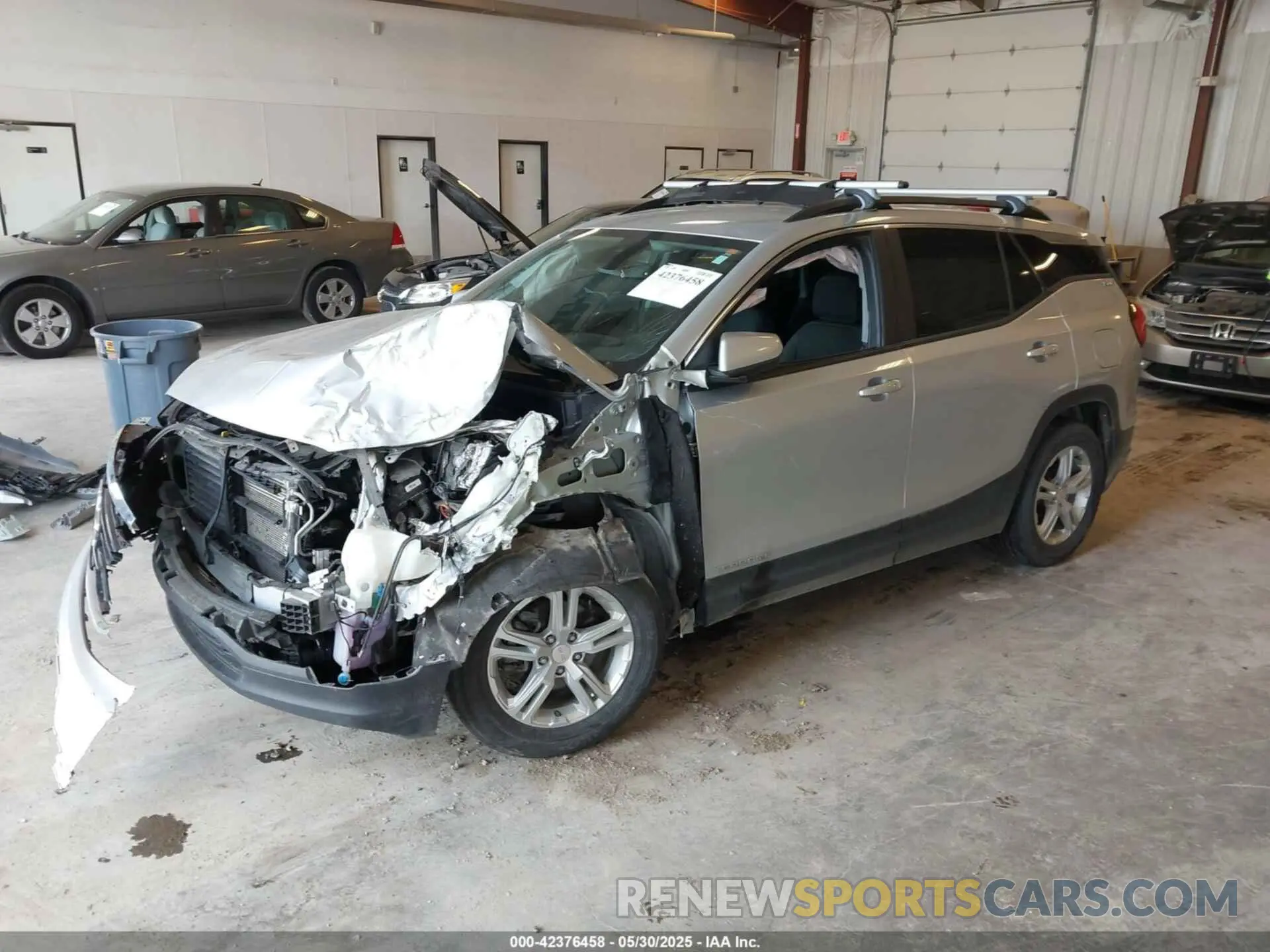2 Photograph of a damaged car 3GKALMEV2ML303141 GMC TERRAIN 2021