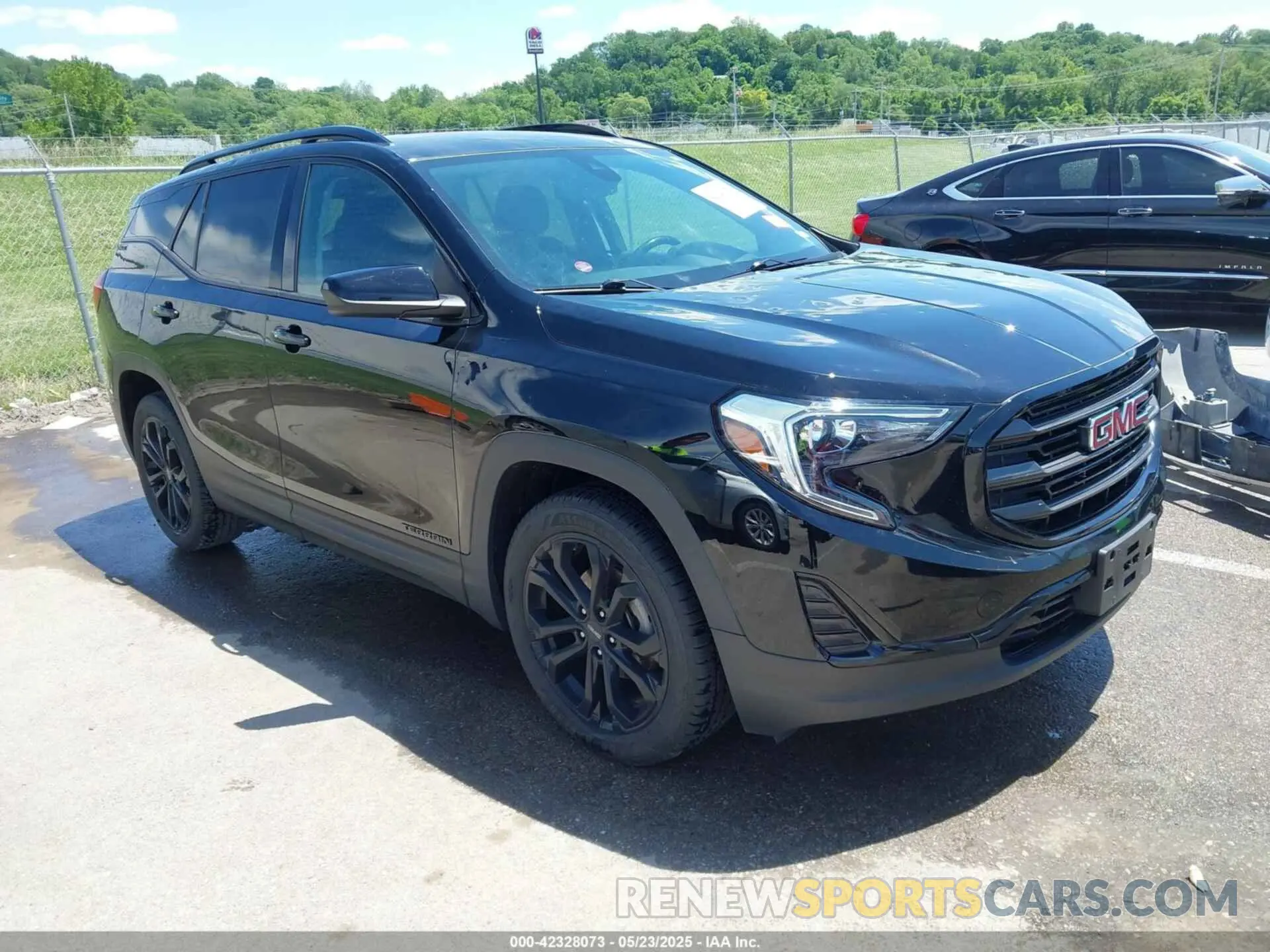 1 Фотография поврежденного автомобиля 3GKALMEV2ML339430 GMC TERRAIN 2021