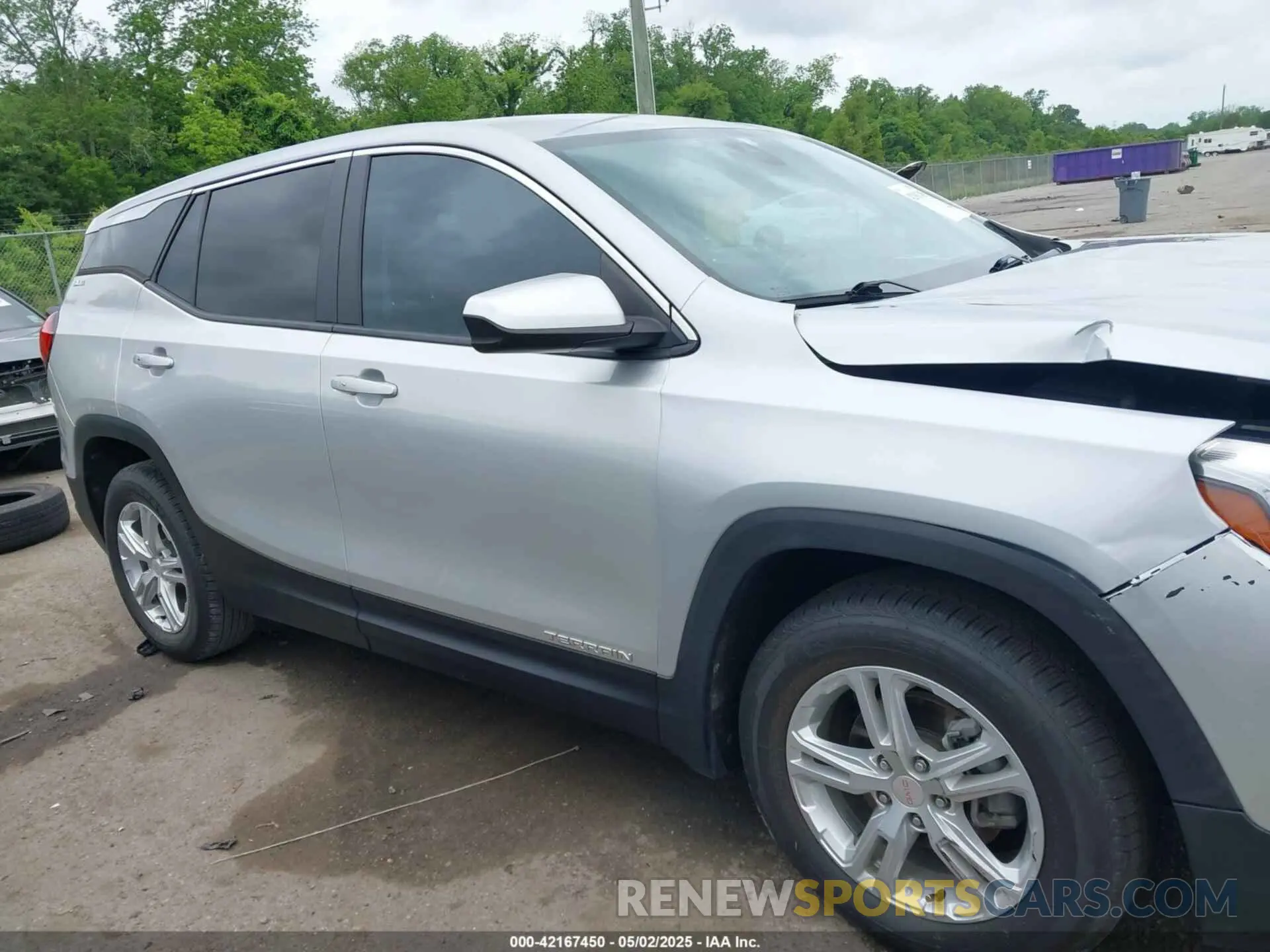 13 Photograph of a damaged car 3GKALMEV2ML363310 GMC TERRAIN 2021